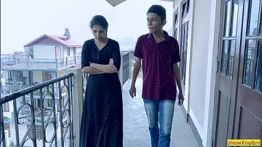 Indian Beautiful Girl Hardcore Sex with Junior lover Boy!